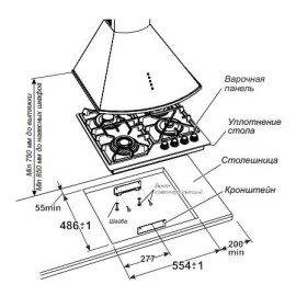Варочная поверхность GEFEST ПВГ 2232-01 Р12