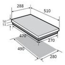 Варочная поверхность BRANDT BPG6210B