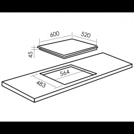 Варочная панель MBS PG-615WH