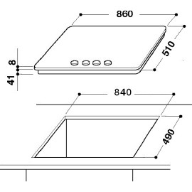 Варочная поверхность WHIRLPOOL goa9523/nb