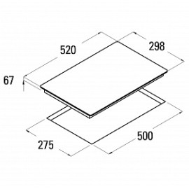 Варочная поверхность CATA ISB 3102 BK