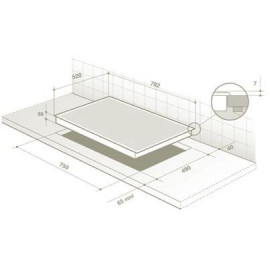Поверхность DE DIETRICH dti 1167 xe