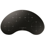 Варочная поверхность Fulgor Milano CHM 904 ID TS черный