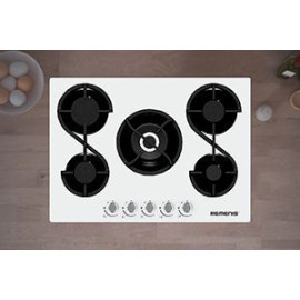Встраиваемая газовая варочная панель Remenis REM-2157 white