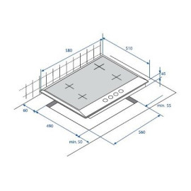 Газовая поверхность BEKO HIMW 64225 SW