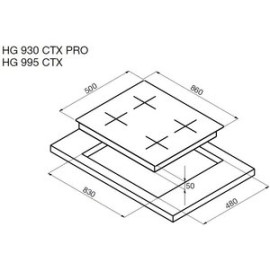 Поверхность KORTING hg 930 ctx