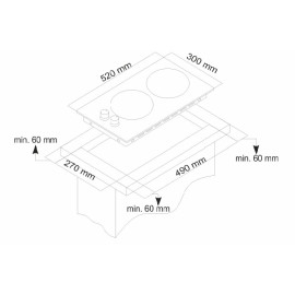 Варочная поверхность SIMFER H30D12L020