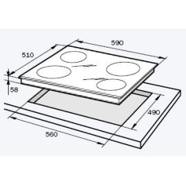 Поверхность DELONGHI pvc 63 tc