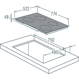 Поверхность GORENJE git 73 b