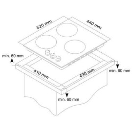 Варочная поверхность SIMFER H45V35M555