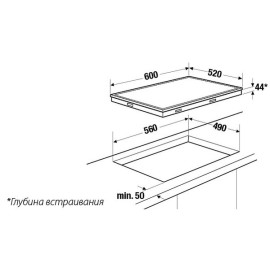 Поверхность KUPPERSBUSCH eke6342.1ed