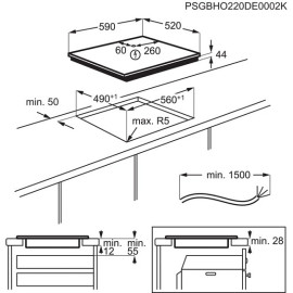 Варочная поверхность AEG IKE64450FB