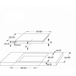 Встраиваемая индукционная варочная панель Gorenje IT641BSC