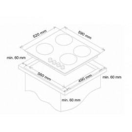 Варочная поверхность SIMFER H60K40S000