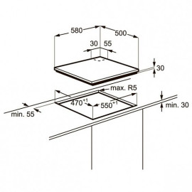 Поверхность ZANUSSI zgm 62444 xa