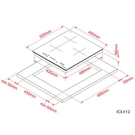 Варочная поверхность KUPPERSBERG ICI 412