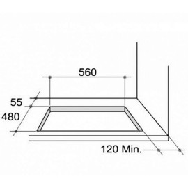 Варочная поверхность Zigmund & Shtain GN 98.61 W