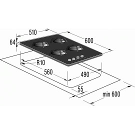 Поверхность GORENJE gc 640 bc