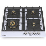 Варочная поверхность WEISSGAUFF HGG 6445 WH Volcano Burner
