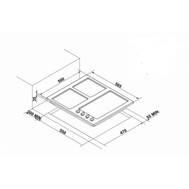 Поверхность KORTING hg 675 cx