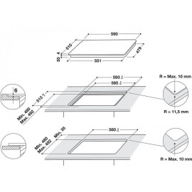 Варочная панель HOTPOINT-ARISTON HQ 2960S NE