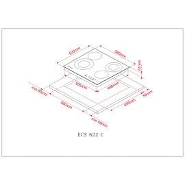 Варочная поверхность KUPPERSBERG ECS 622 C