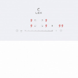 Варочная поверхность LEX EVI 641B WH