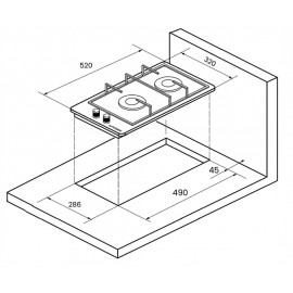 Варочная поверхность KUPPERSBERG FBG 36 X