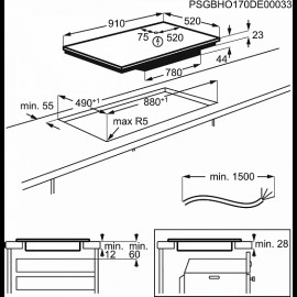 Варочная панель ELECTROLUX EIV 9467