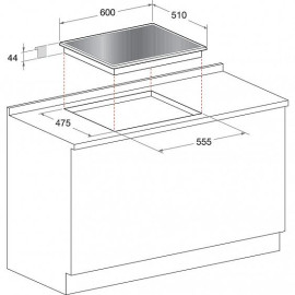 Газовая панель HOTPOINT-ARISTON 641 TQG HA (WH)