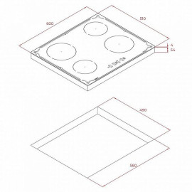 Варочная панель TEKA IBR 64040 TTC BLACK-MG