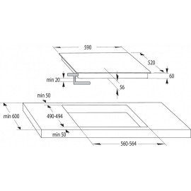 Варочная панель GORENJE ECT63ASC