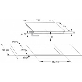 Варочная поверхность GORENJE ISC646BSC