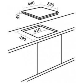 Варочная панель MBS PG-453 IV