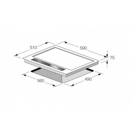 Варочная панель FULGOR CPH 604 G TC X