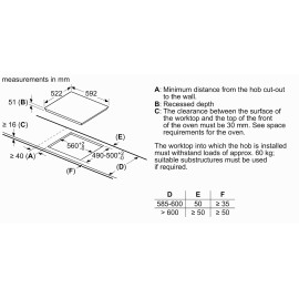 Варочная поверхность BOSCH PUJ611BB5E