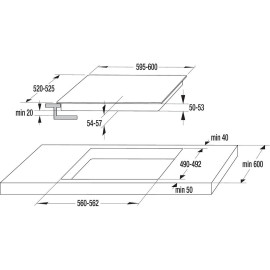 Варочная поверхность GORENJE ECT641BX