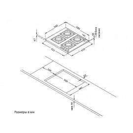 Поверхность KORTING hg 6115 ctrn