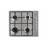 Встраиваемая газовая варочная панель Simfer H60Q40M413