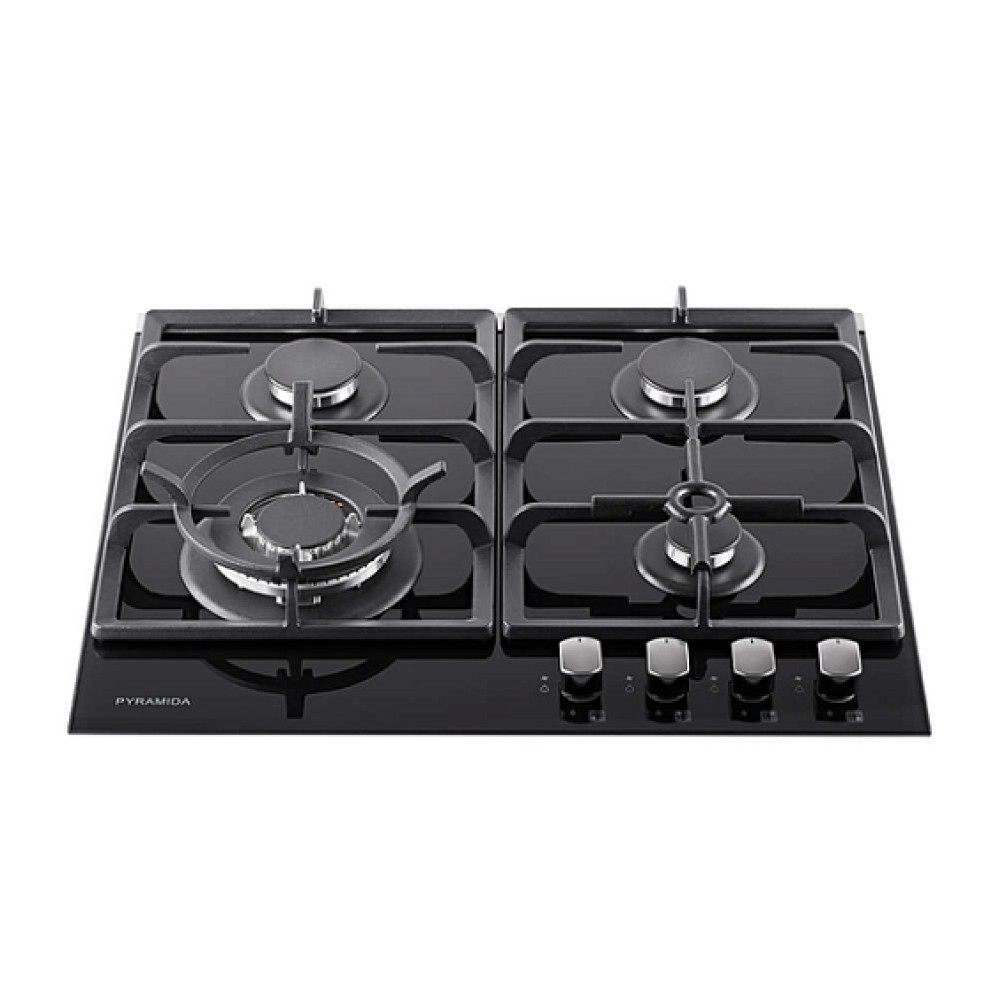 Встраиваемая газовая варочная панель Pyramida PFG 647 BLACK LUXE