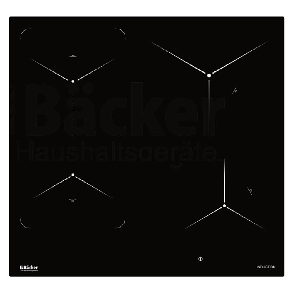 Варочная поверхность BACKER BIH604-1T-S4 Black