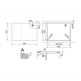Варочная поверхность SMEG SIM1864DG