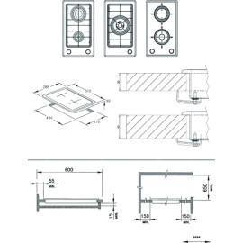 Поверхность HOTPOINT-ARISTON 7hdk 20 gh ru/ha