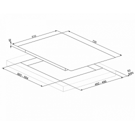 Варочная поверхность SMEG PV175S-1