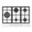 Встраиваемая газовая варочная панель MAUNFELD EGHE.75.33CW/G