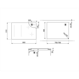 Варочная поверхность SMEG SIM3864D