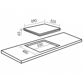 Варочная панель MBS PG-607BL