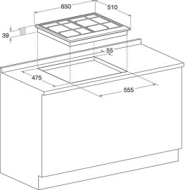 Газовая панель HOTPOINT-ARISTON PKL 641 IX/HA