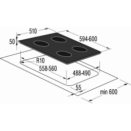 Поверхность GORENJE ec 630 rw
