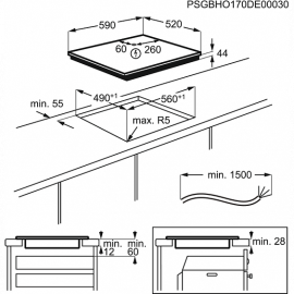 Варочная панель Electrolux IPE 6492 KF